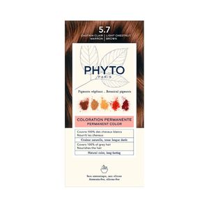 PHYTO COLOR HAIR COLOR KIT 5.7
